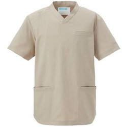 スクラブ（男女兼用） 3L フレンチベージュ KZN350-66