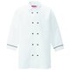 衿付きコックシャツ 4L ホワイト KZN426-80