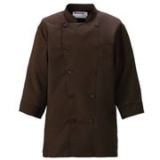 コックシャツ L ブラウン KZN425-84