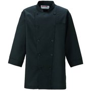 コックシャツ 4L ブラック KZN425-85