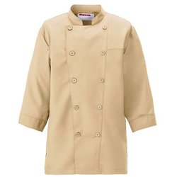 コックシャツ LL ベージュ KZN425-86