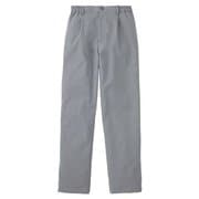 テーパードスラックス男女兼用 M マニッシュグレー KZN550-67