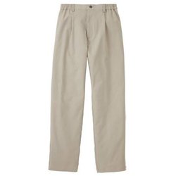 テーパードスラックス男女兼用 S フレンチベージュ KZN550-66