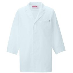 調理コート M ホワイト KZN610-10