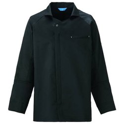 調理コート 3L ブラック KZN615-15