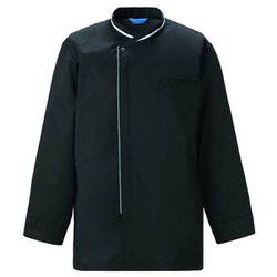 調理コート L ブラック KZN616-15