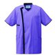 メンズスクラブジャケット半袖 L メロパープル×ネイビー KZN701-44