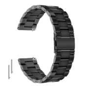 sp200003-C01-S16 [Amazfit スマートウォッチ 22mm ステンレス 替えベルト ブラック]
