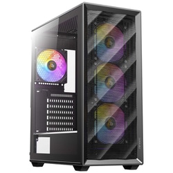 ARGBファン付属 ATX対応 ミドルタワーケース ブラック AX85 ARGB