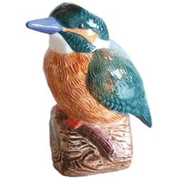 花瓶 一輪挿し フラワーベース 動物 カワセミ F04-0148