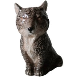 花瓶 一輪挿し フラワーベース 動物 サンドフォックス F04-0179