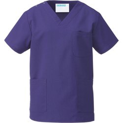 スクラブ（男女兼用） SS ダークパープル 133-67