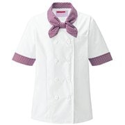 レディスコックシャツ L ワイン 630-28