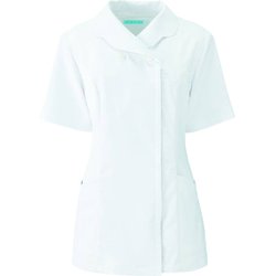 レディスジャケット半袖 M ホワイト 104-20