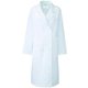 レディス診察衣W型 長袖 M ホワイト 125-20