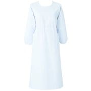 予防衣 七分袖 M ホワイト 140-30