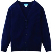 レディスカーディガン L ネイビー 189-91