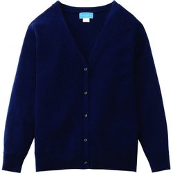 レディスカーディガン 5L ネイビー 189-91