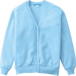 レディスカーディガン 4L サックス 189-99