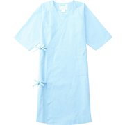 検診衣 L サックス 224-91