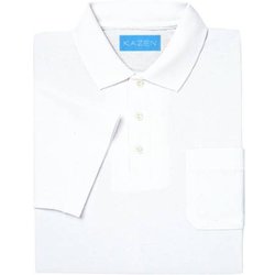 兼用ポロシャツ半袖 4L ホワイト 232-20