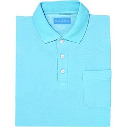 兼用ポロシャツ半袖 S サックス 232-21