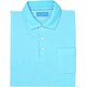 兼用ポロシャツ半袖 3L サックス 232-21