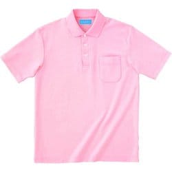 兼用ポロシャツ半袖 M ピンク 232-23