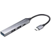 USB-Cハブ USB A(5Gbps)×1/USB-C(USB2.0)×1/USB A(USB2.0)×2 スリム コンパクト ケーブル一体型 USB-5TC27GM