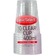 クリアカップ ベーシックセレクト クリアカップ400ml 10個入