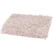 バスマット ふかふか快適 吸水バスマット 36×50cm アースピンク E-3717