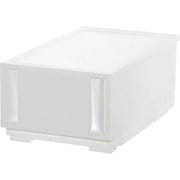 収納ケース コンビネーションケース スリムS 2618 幅26×奥行44.7×高さ18.3cm オールホワイト CBC-2618WH/WH