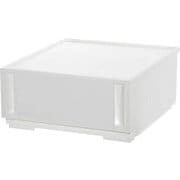 収納ケース コンビネーションケース ミドルS 3918 幅39×奥行44.7×高さ18.3cm オールホワイト CBC-3918WH/WH