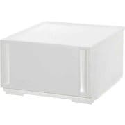 収納ケース コンビネーションケース ミドルM 3924 幅39×奥行44.7×高さ24.1cm オールホワイト CBC-3924WH/WH