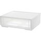収納ケース コンビネーションケース ワイドS 5218 幅52×奥行44.7×高さ18.3cm クリアホワイト CBC-5218CL/WH