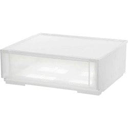 収納ケース コンビネーションケース ワイドS 5218 幅52×奥行44.7×高さ18.3cm クリアホワイト CBC-5218CL/WH