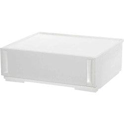収納ケース コンビネーションケース ワイドS 5218 幅52×奥行44.7×高さ18.3cm オールホワイト CBC-5218WH/WH