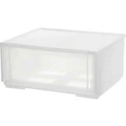 収納ケース コンビネーションケース ワイドM 5224 幅52×奥行44.7×高さ24.1cm クリアホワイト CBC-5224CL/WH