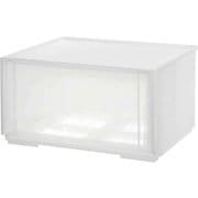 収納ケース コンビネーションケース ワイドL 5230 幅52×奥行44.7×高さ29.9cm クリアホワイト CBC-5230CL/WH