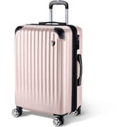 スーツケース 拡張機能付 超軽量 Sサイズ 旅行日数目安:1~3泊 40L/拡張時49L ファスナータイプ TSAロック搭載 機内持ち込み可 NT-GB0201 ピンク
