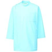 メンズ医務衣 七分袖 3L サックス 246-11