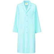 メンズ診察衣S型長袖 M サックス 250-91