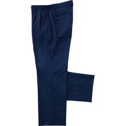 メンズスラックス M ネイビー 252-28