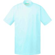 メンズ医務衣 半袖 M サックス 253-11