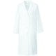 レディス診察衣S型 長袖 LL オフホワイト 260-90