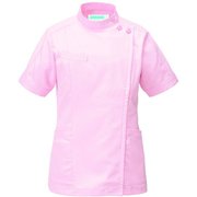 レディスジャケット半袖 L ピンク 263-23