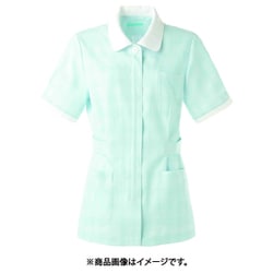 ジャケット半袖 M サックス 274-81