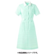 ワンピース半袖 S サックス 278-81