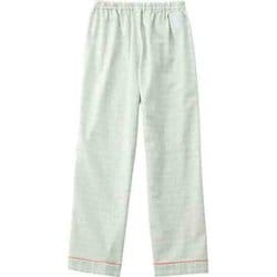 患者衣スラックス S グリーン 286-22