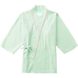 患者衣上衣（甚平型） 3L グリーン 287-22